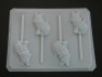 628 Cat Chocolate or Hard Candy Lollipop Mold